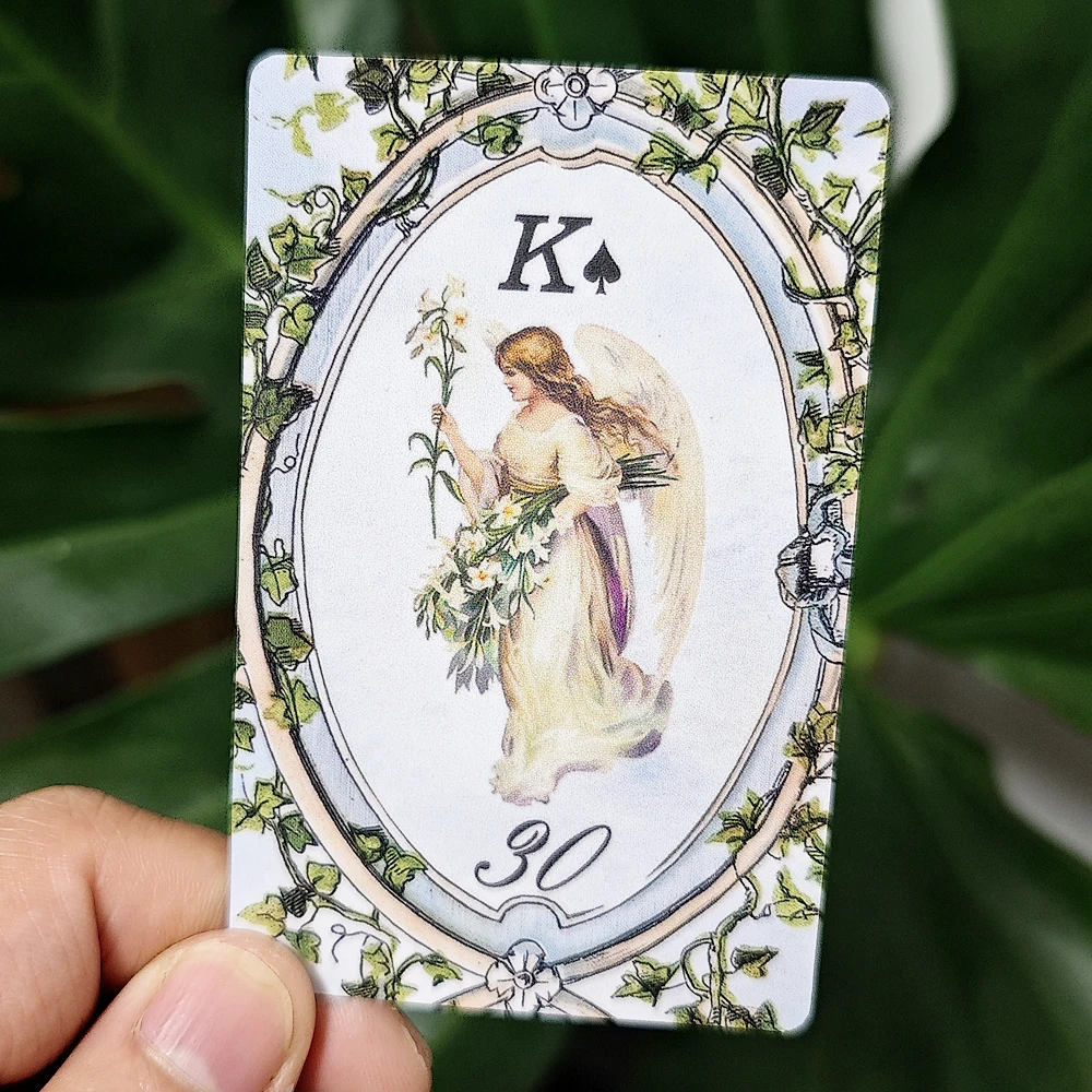 36 Pcs Lenormand Cards Angel Lenormand Deck 9*6cm - AliExpress