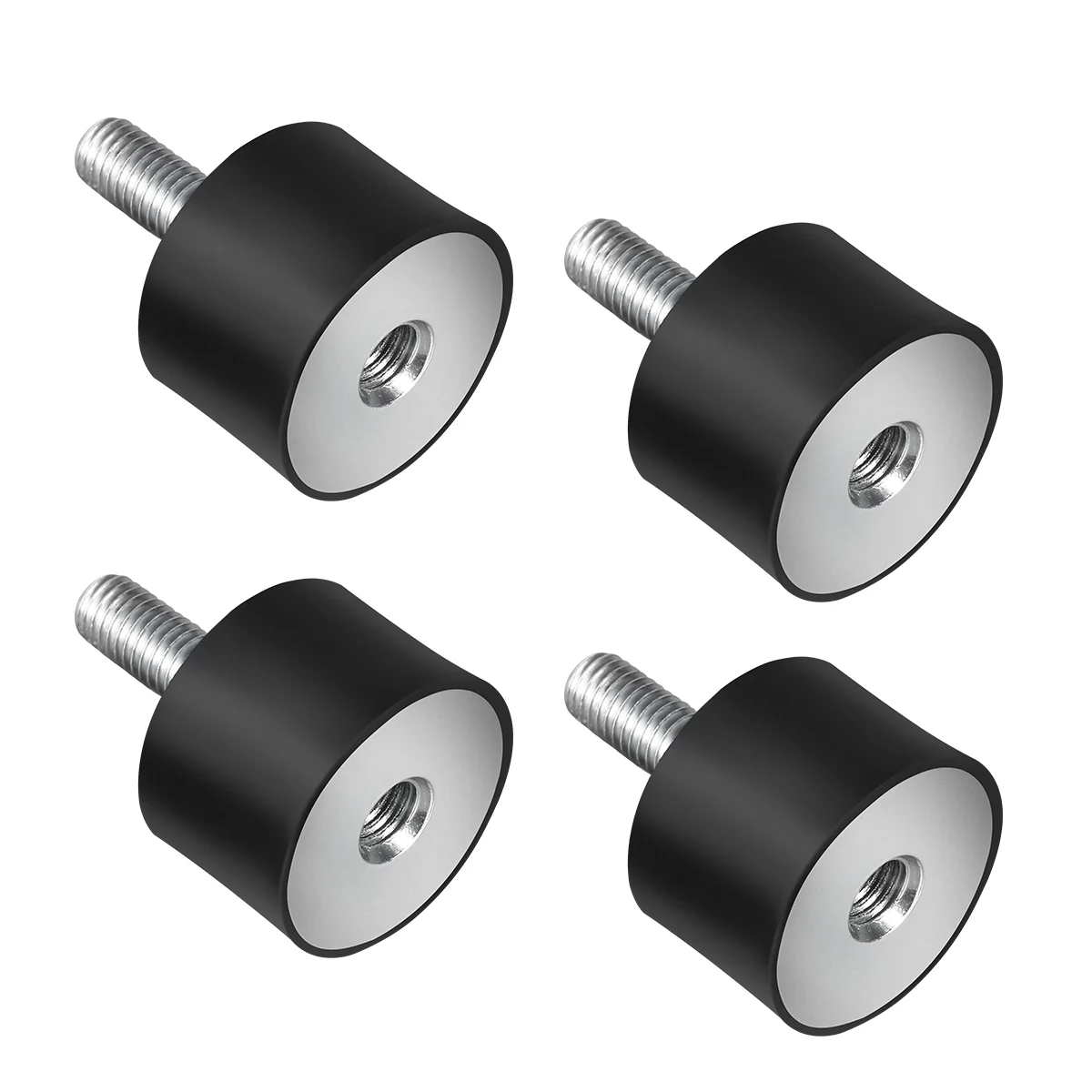 

4pcs M8 Rubber Mounts Absorber for Motor Generator Compressor Garage Osmosis Pump Impact Air Generator Car Bobbins