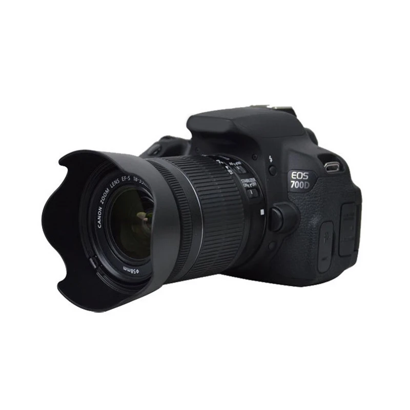 

Реверсивная светозащитная бленда ew63c, 1 шт., для Canon EW-63C 18-55 мм f/3,5-5,6 IS STM, подходит для 700D 100D 750D 760D