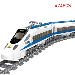 High - Speed Rail Train Building Block Set - Ultimate High - Tech Vehicle Toy - In bag (227 Train blocks)