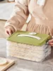 1PC Multi-Layer Dumpling Organizer Large Capacity Airtight & Quick-Freeze Container for Wonton & Food Storage Kitchen Essentials 5