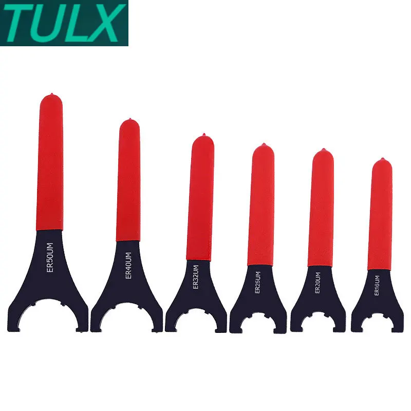 UM ER25 ER32 ER40 ER50 UM Type Collet Chuck Holder Spindle Nut Wrench CNC Milling Machine Cutter Lathe Tools Shank ER Spanner
