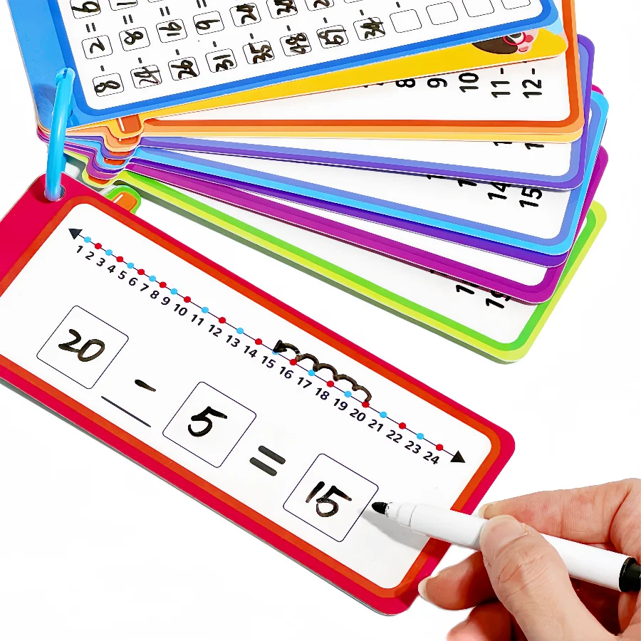 0-12 Times Table Cards, Multiplication Charts, Self Check Math Learning Tool, Montessori Mathematical Training, Teaching Aids