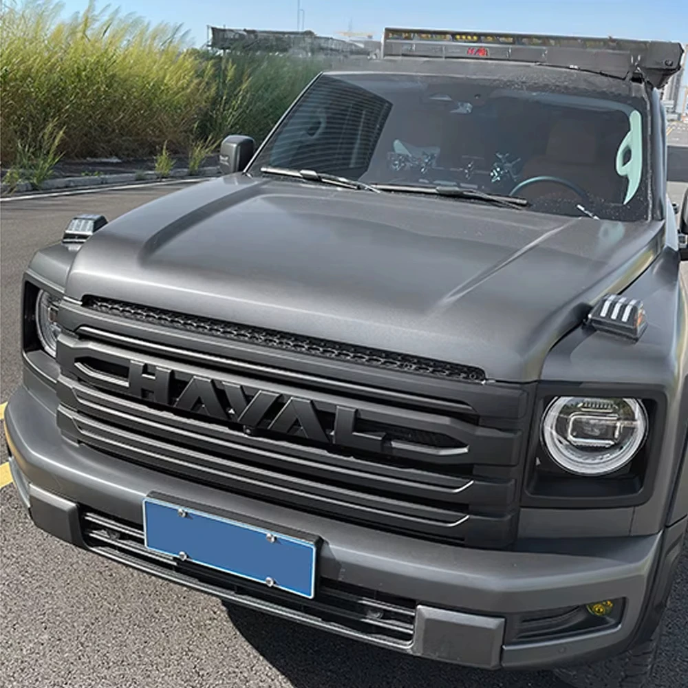 Front Face Racing Grille Net Insect Proof Mesh Cover Styling Exterior Sticker car accessories car reflective stickers For Great Wall GWM Haval H9