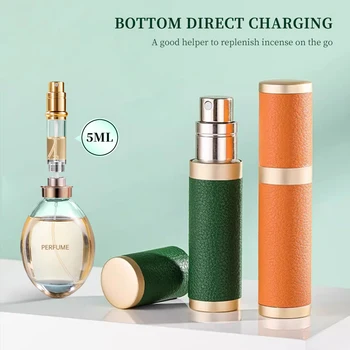 louischanzl 5ml Perfume Bottle Refillable Perfume Atomizer For Travel Spray Bottle With Ultral Fine Mist Fragrance Container new