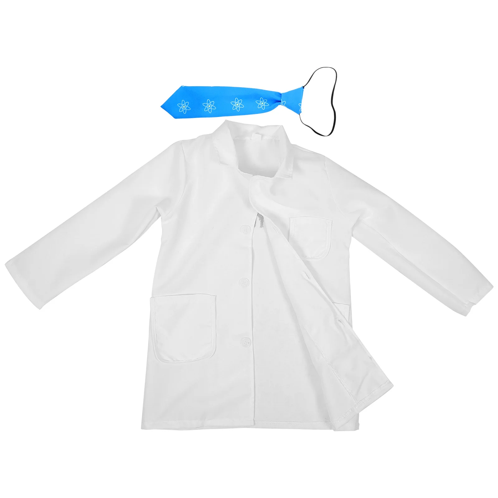 

Professional Performance Clothing Coats Kids Role Play Costume Scientist Polyester Pupils Doctor Laboratory