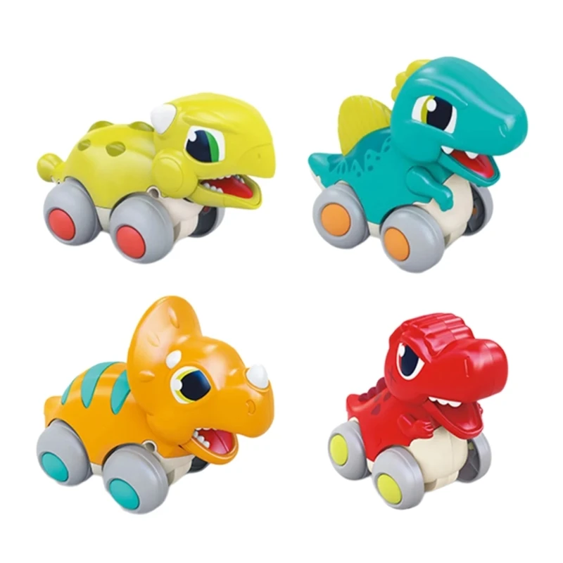 

Cartoon Dinosaur Friction Powered Car Toy for Toddlers Kids Gift Boy Girls