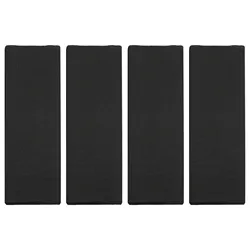 4 - Piece Garage Wall and Corner Bumper Guard Set for Parking and Storage Protection (Black 1)