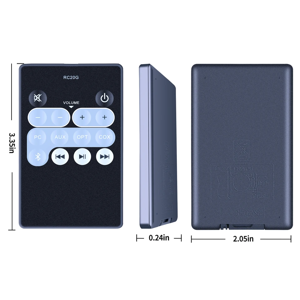 エディファイアr1850db本棚用リモコン、r20gパワードスピーカー