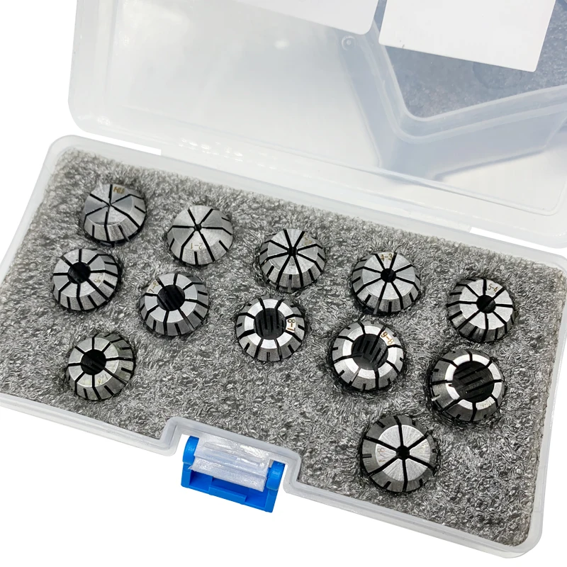 Spring Collet Chuck Set ER11 ER16 ER20 ER25 ER32 40 For CNC machining center Engraving Machine spindle motor Accuracy0.005 0.015mm