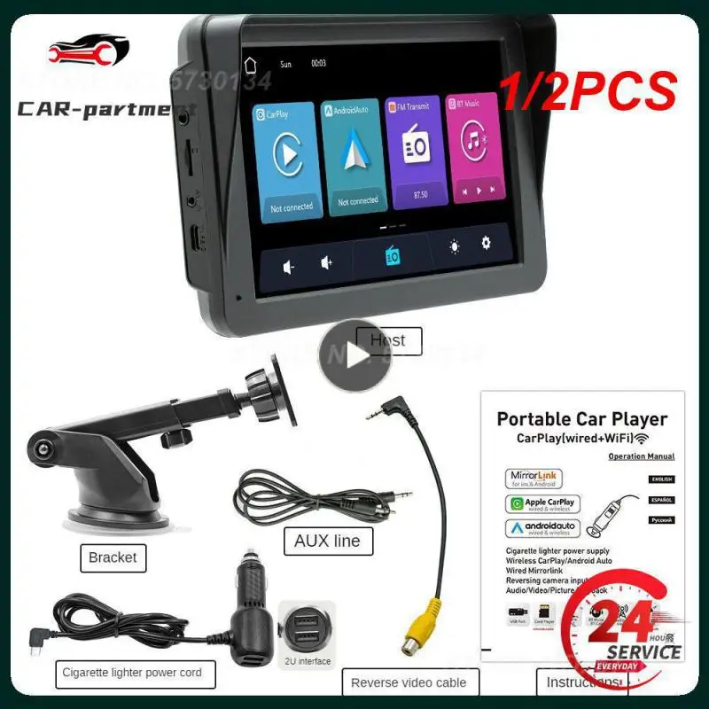 

1/2PCS Carlinkit Wired Carplay Dongle Android Auto Carplay Smart Link USB Dongle Adapter for Navigation Media Player