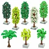 Hot sale City Parts Bush Tree Leaf Flower Green Grass Building Bricks Plants Blocks Figures Accessories Assemble Blocks Parts 6