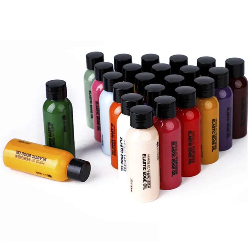 

30ml Leather Paint Set DIY Crafts Leather Edge Paint Edge Oil Dye Leather Elastic Leather Edge Oil Handbag Repair Tool