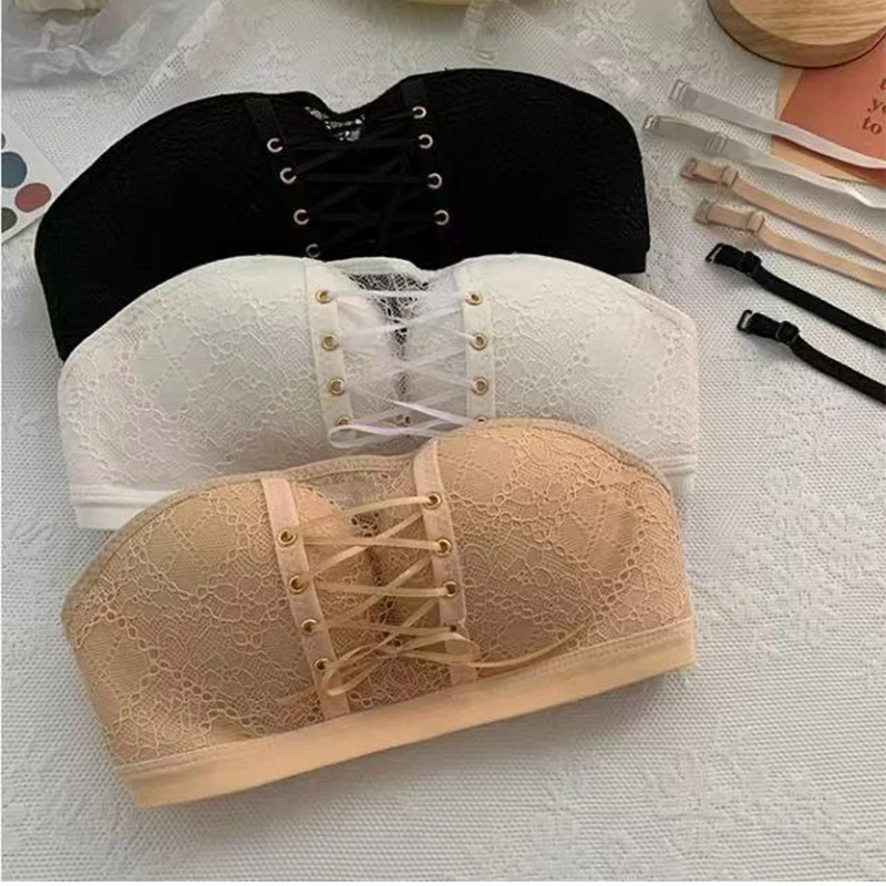 Women's bra sexy Lace Lingerie Fashion Push Up Comfort Brassiere For Girls Without Steel Rings Female Lingerie 1