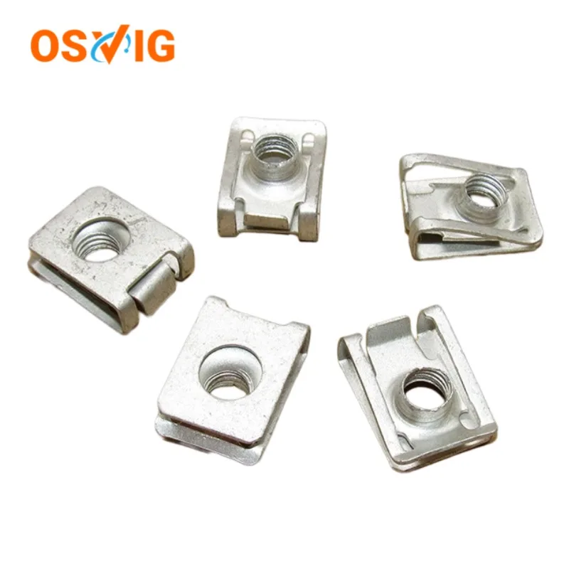 1SET 5pcs NO# A0049941845 + 5pcs OE# N000000001410 Connect Body Screw with Washer & U-Nut-for Mercedes-Benz