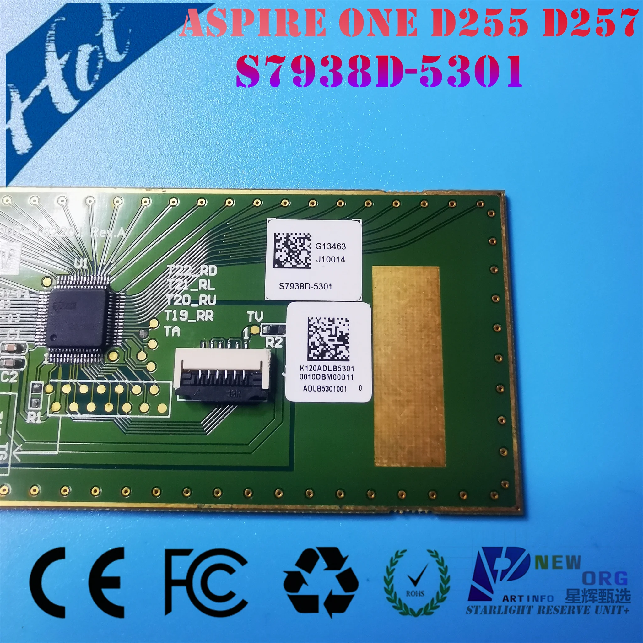 Laptop touchpad for ACER Aspire ONE D255 D260 D257 D270 D255E 522 AOD257 AOD260 AO521 AO532 AO533 532 532H 521 533 S7938D-5301