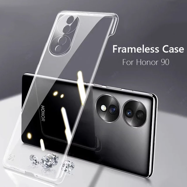 Frameless Slim Clear Hard Back Cover Case On For Honor 90 Pro Lite Honor90  Pro Honor90 Lite 5G ShockProof Coque Phone Cases - AliExpress