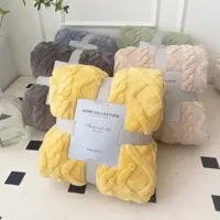 New Winter Blanket Home Warm Sherpa Soft Sofa Cover Throw Newborn Wrap Kids Bedspread Travel Textile Fleece Thick Warm Blanket 2
