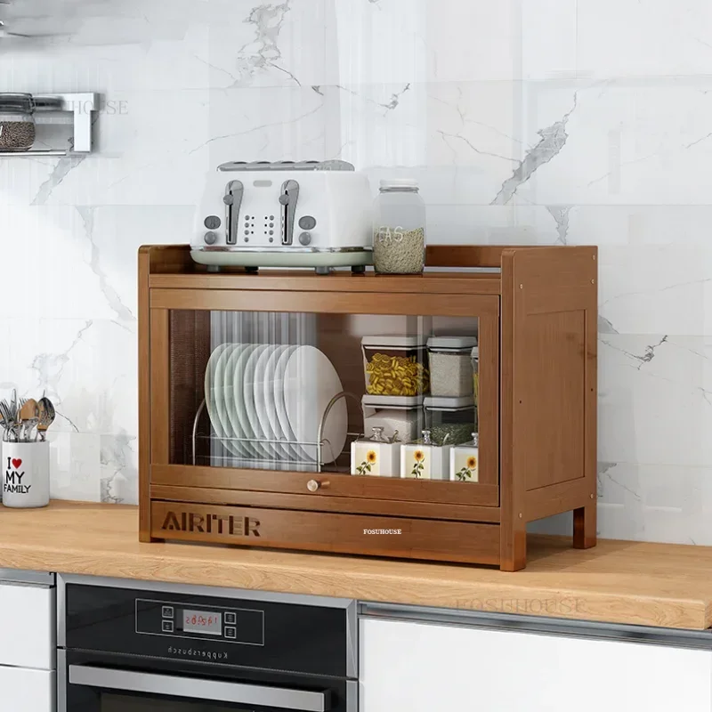 Coffee Shop Kitchen Cabinets Household Furniture Multi-layer Storage Cabinet Villa Floor-to-ceiling Locker with Door r 4