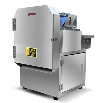 상업용 자동 야채 절단기, 감자 무 슬라이서, 파쇄 고추 슬라이스, 파 슬라이서, 부추 기계