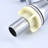 Bathroom Faucet Zinc Alloy Wash Basin Faucet Quick Open Single Cold Water Tap Cross Handle Toilet Corrosion Resistance Sink Tap 5