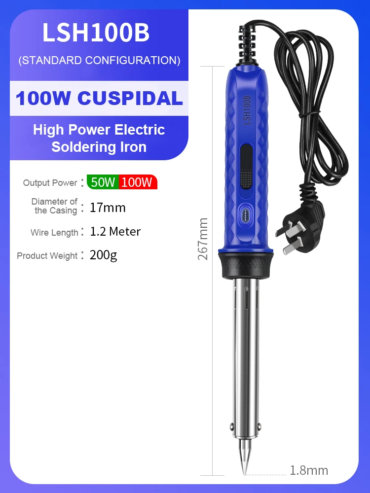 LSH80W المحمولة الكهربائية لحام الحديد أدوات إصلاح...