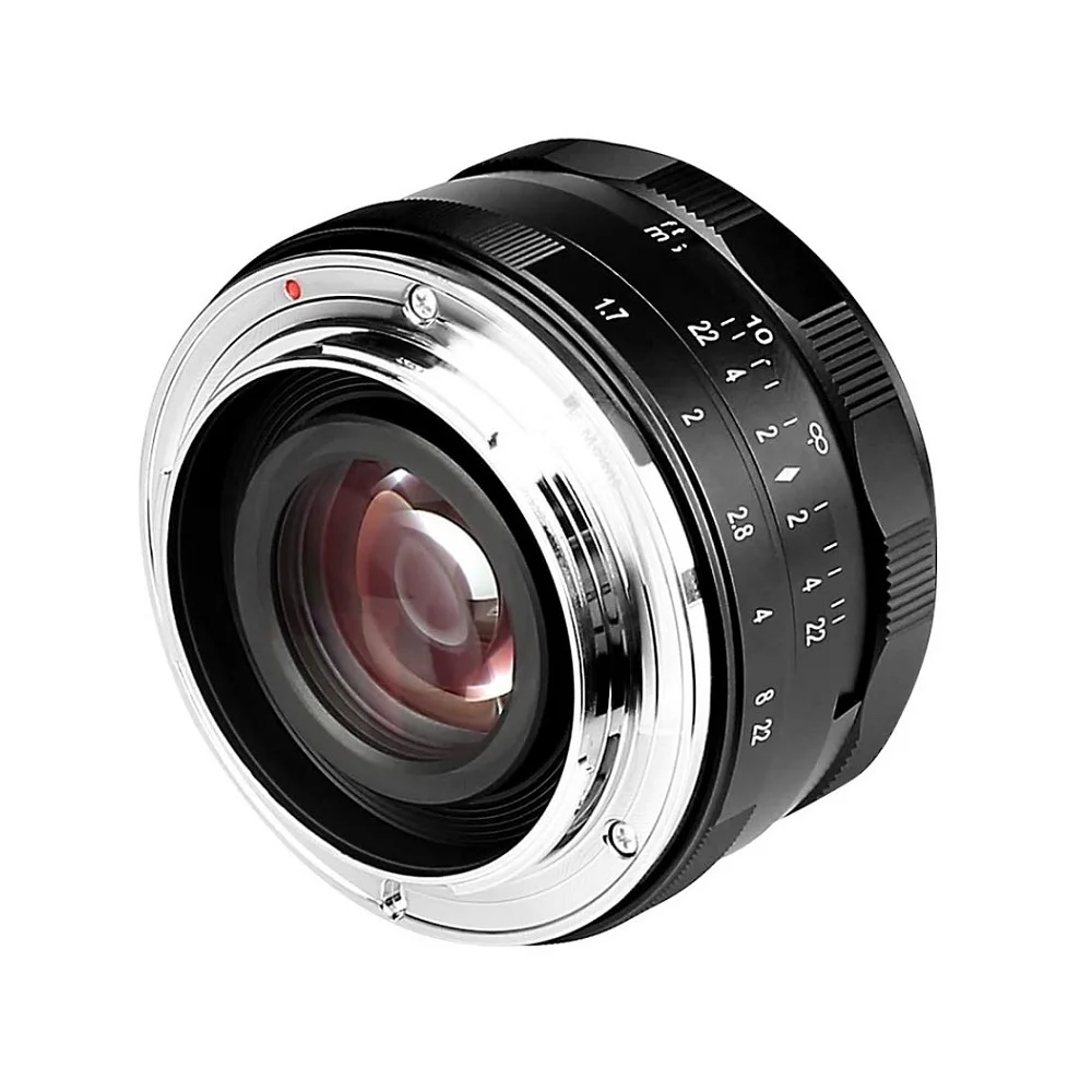 MEIKE 35mm F1.7 Prime Lens|Manual Focus for M4/3 Cameras - GH5/EM5/GX7 Series