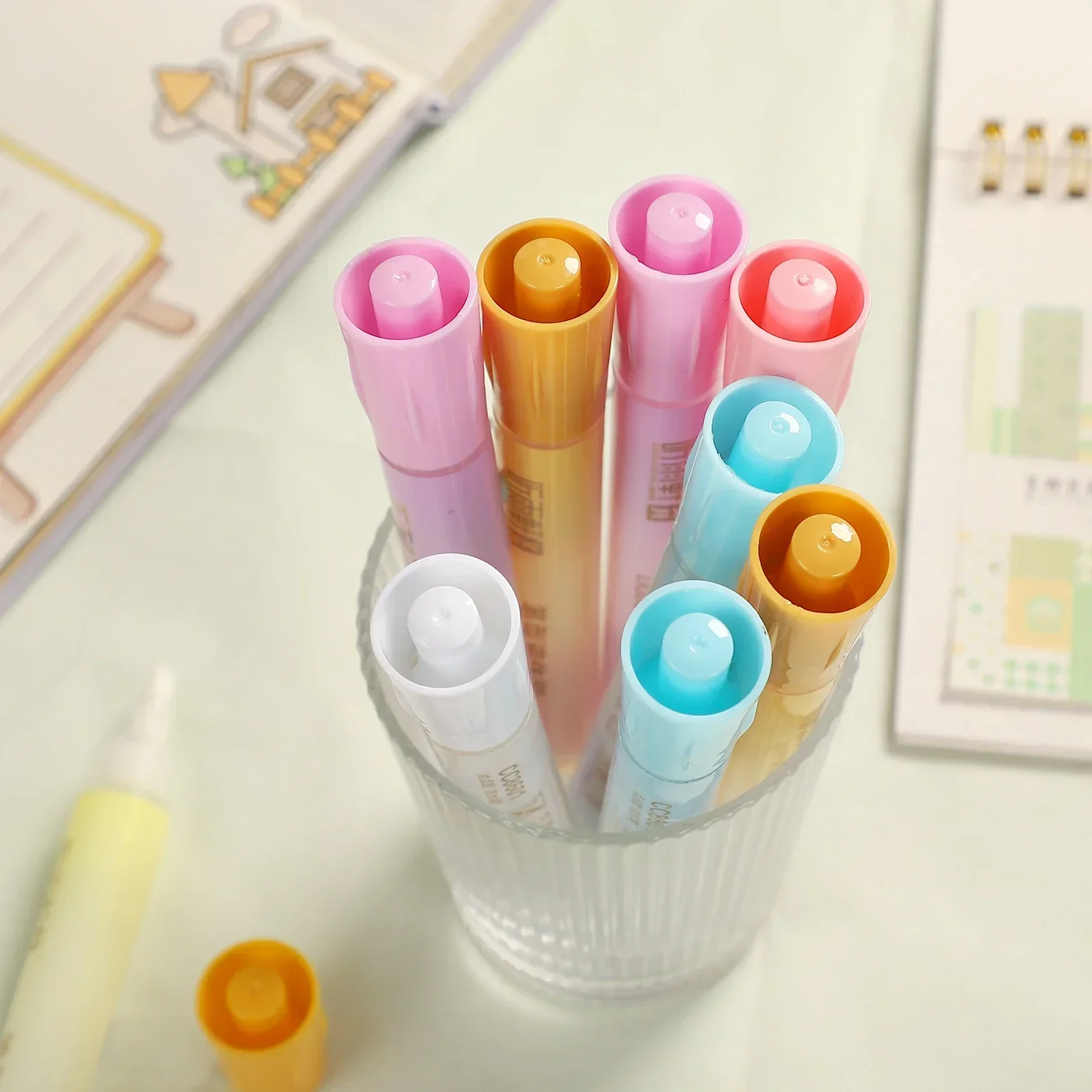 간단한 빠른 경화 분배 접착제 대용량 펜 유형 액체 접착제, 창의적인 DIY 학생 용품, 10ml