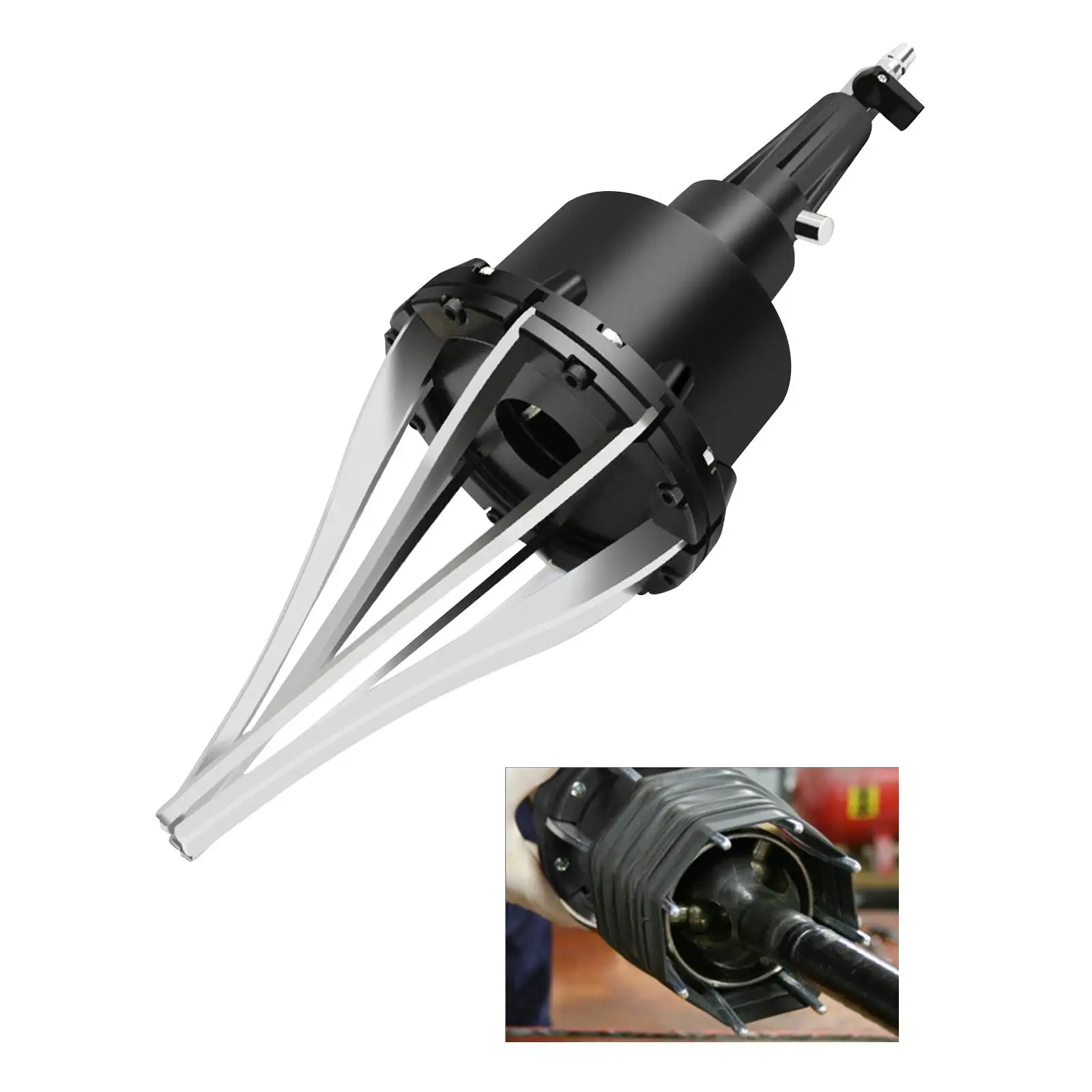 Portable Car CV Joint Boot Dust Proof Driveshaft Pneumatic Outer Ball Cages Dust Cover for Trunk Vehicle Motorcycle SUV