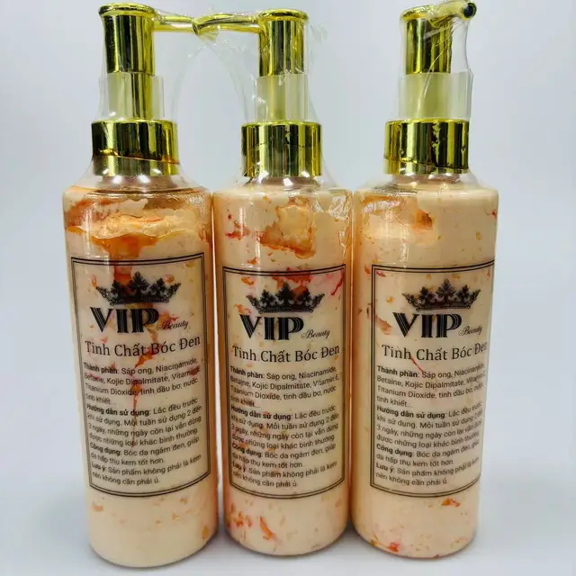 Kem body Tinh cht bc en VIP bouteille éclaircissante corps en profondeur hydratant apaisant et hydratant réduisant la mélanine plus blanche Ski 1