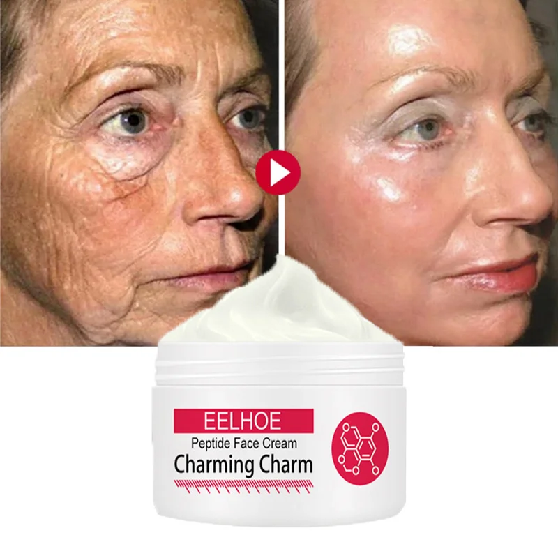 30ML Peptide Anti Wrinkle Face Cream Fade Fine Lines Firming Lifting Neck Care Aging Whitening Nourish Night Day |
