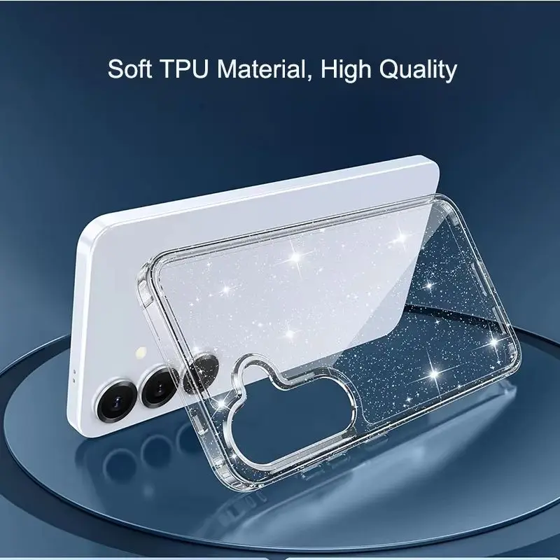 Soft Glitter Phone Case Cover - Sparkling Protective Accessory