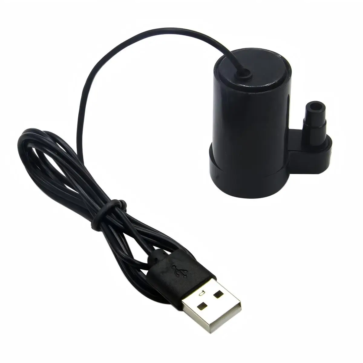 1 ชิ้น DC 3-5 โวลต์ USB Micro Submersible Mini ปั๊มน้ํา, พิพิธภัณฑ์สัตว์น้ําขนาดเล็กปั๊มสําหรับถังปลาพิพิธภัณฑ์สัตว์น้ําน้ําพุ Hydroponics Garden 1