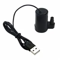 1 ชิ้น DC 3-5 โวลต์ USB Micro Submersible Mini ปั๊มน้ํา, พิพิธภัณฑ์สัตว์น้ําขนาดเล็กปั๊มสําหรับถังปลาพิพิธภัณฑ์สัตว์น้ําน้ําพุ Hydroponics Garden 1