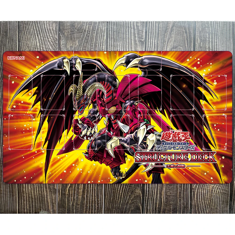 Yu-Gi-Oh Red Dragon Archfiend Playmat Game Card Pad Ygo Mat Con Cardzone Yugioh Tcg Mat-181
