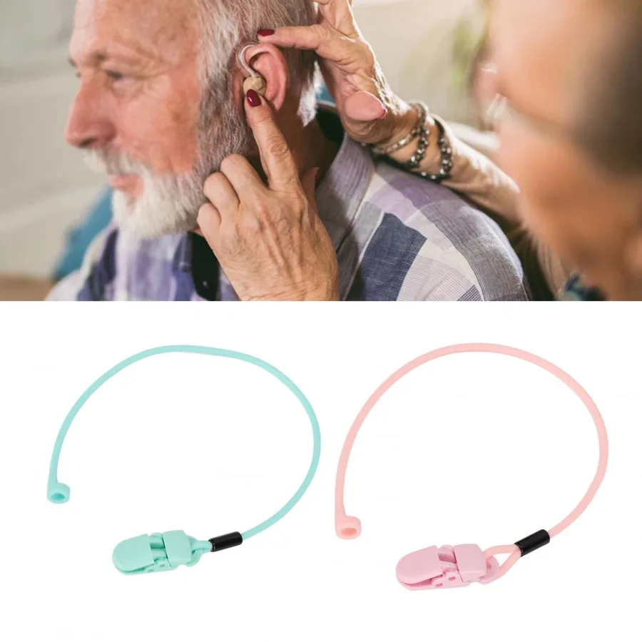 Hearing Aid Clips Hearing Aid Lanyard Clip Accessory for Daily Activities 3