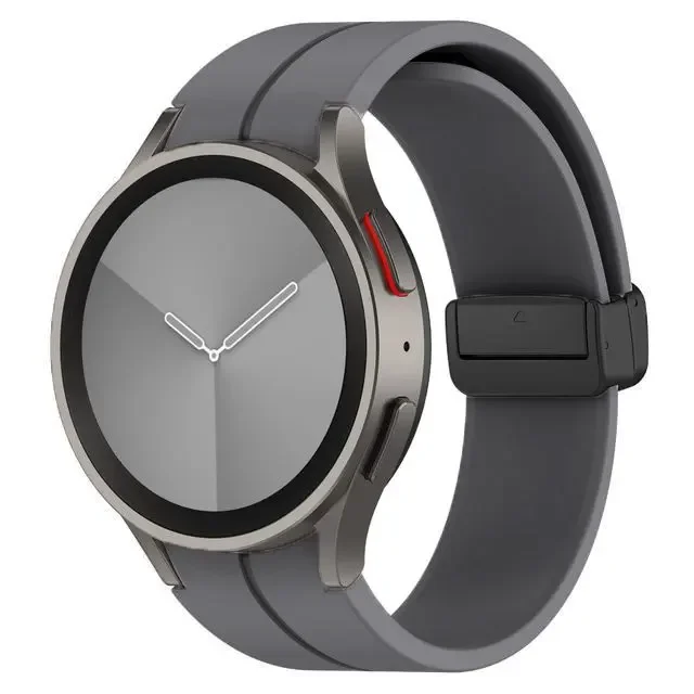 Premium Silicone Magnetic Buckle Watch Strap