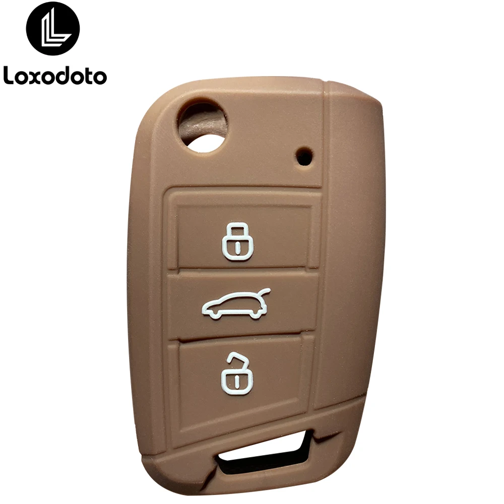 Silicone Protective Key Chain Case Cover