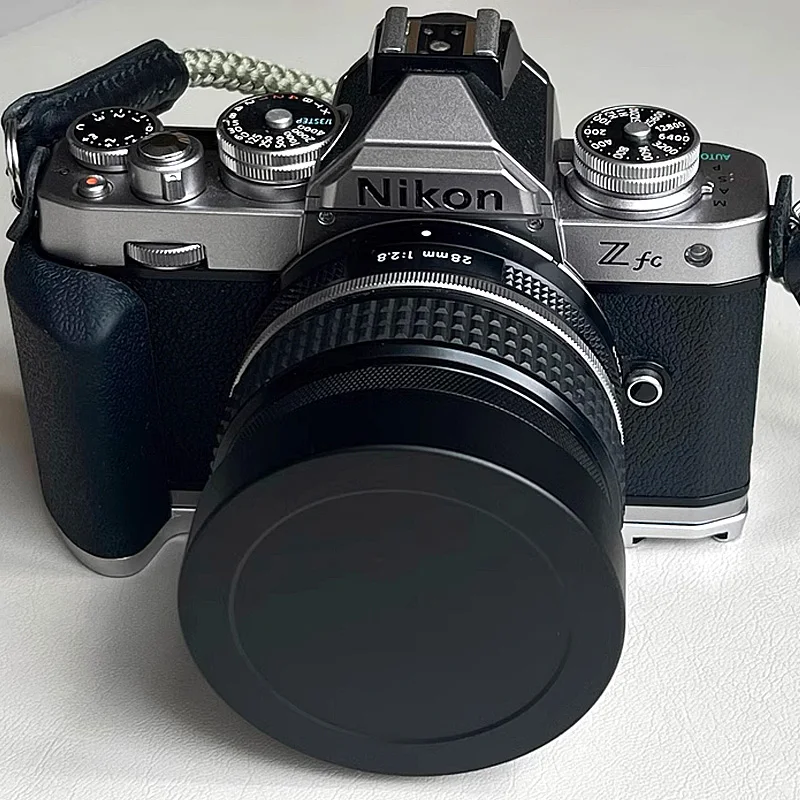fit for Nikon Z28mm F2.8/Z28mm F2.8SE Square Lens Hood with