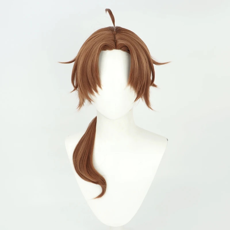 Rudeus Greyrat Cosplay Wig Anime Mushoku Tensei Jobless Reincarnation Synthetic Hair Halloween Party Role Play + Free Wig Cap
