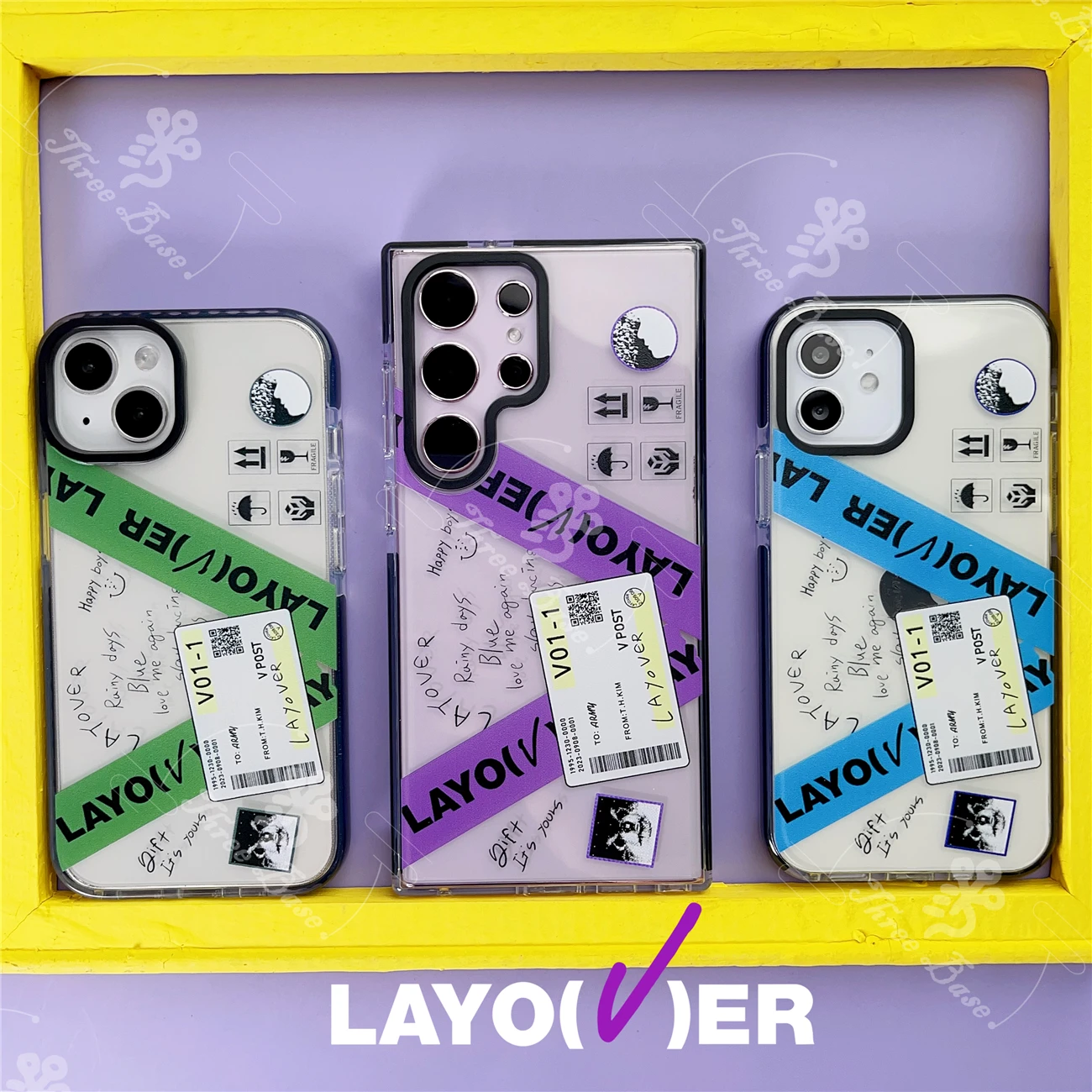 Phone case V LAYOVER TaeHyung For iphone 17 Air 16 PRO 16E 15 PRO