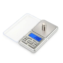 Ultra - Precision Portable Digital Jewelry Scale, Pocket - Sized LCD Weighing Device (500g 0.01g)
