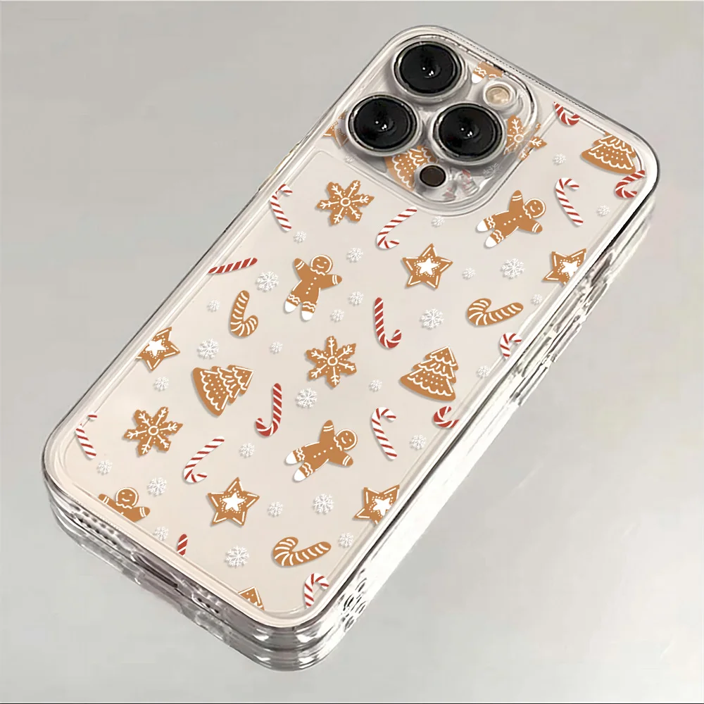 Festive Holiday Characters Soft TPU Phone Case