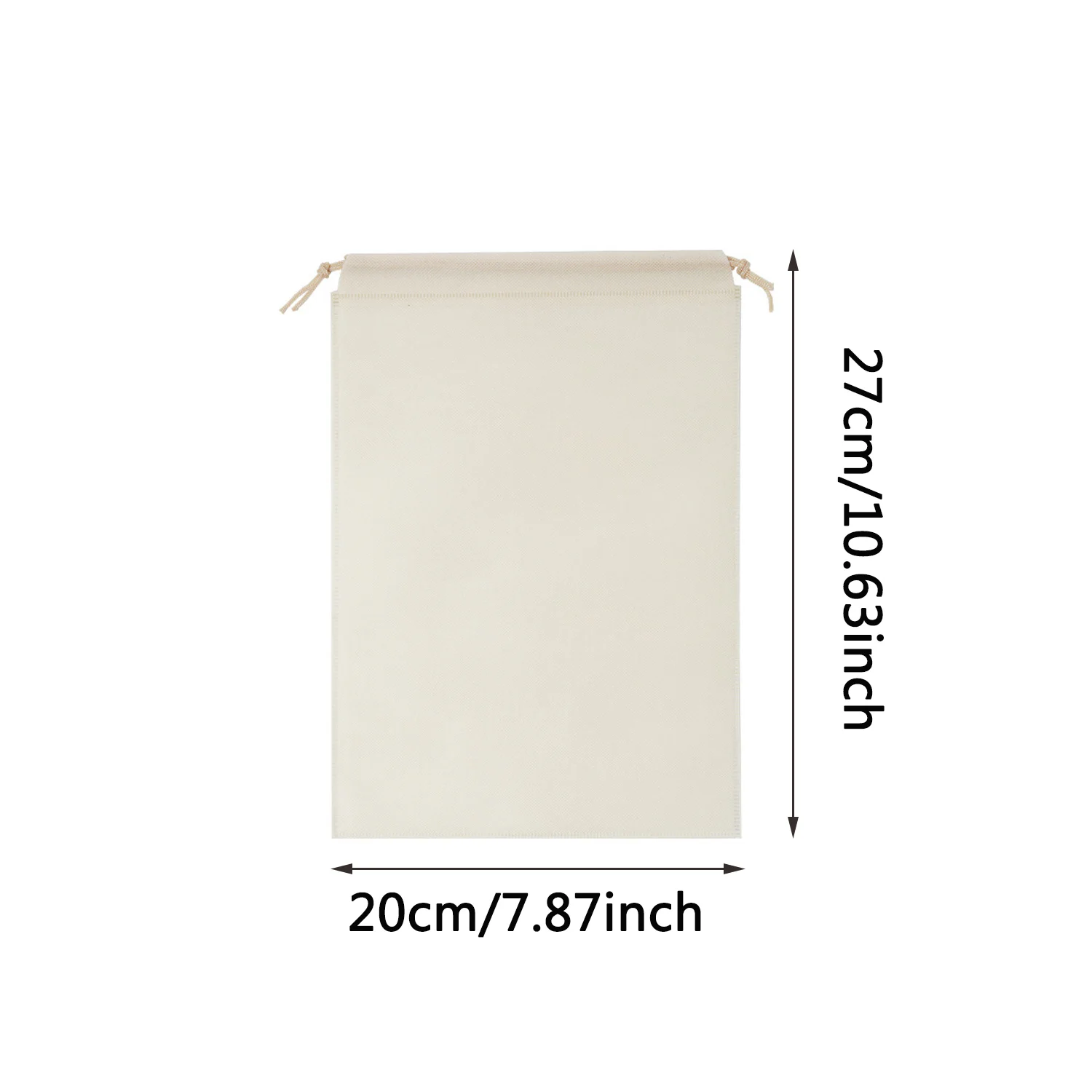 לא ארוג שרוך תיק נעלי תחתוני נסיעות ספורט שקיות אחסון תיק ארגונית בגדי אריזה