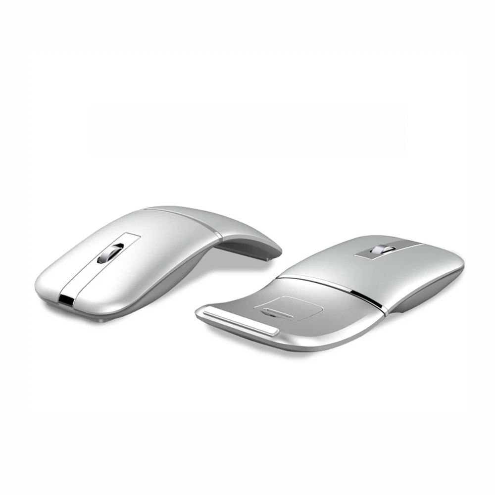 Počítač bezdrátový oblouk myš dobíjecí Bluetooth tichá pro cestovní akumulátorové notebook skládací uitra štíhlý maca tablet macbook