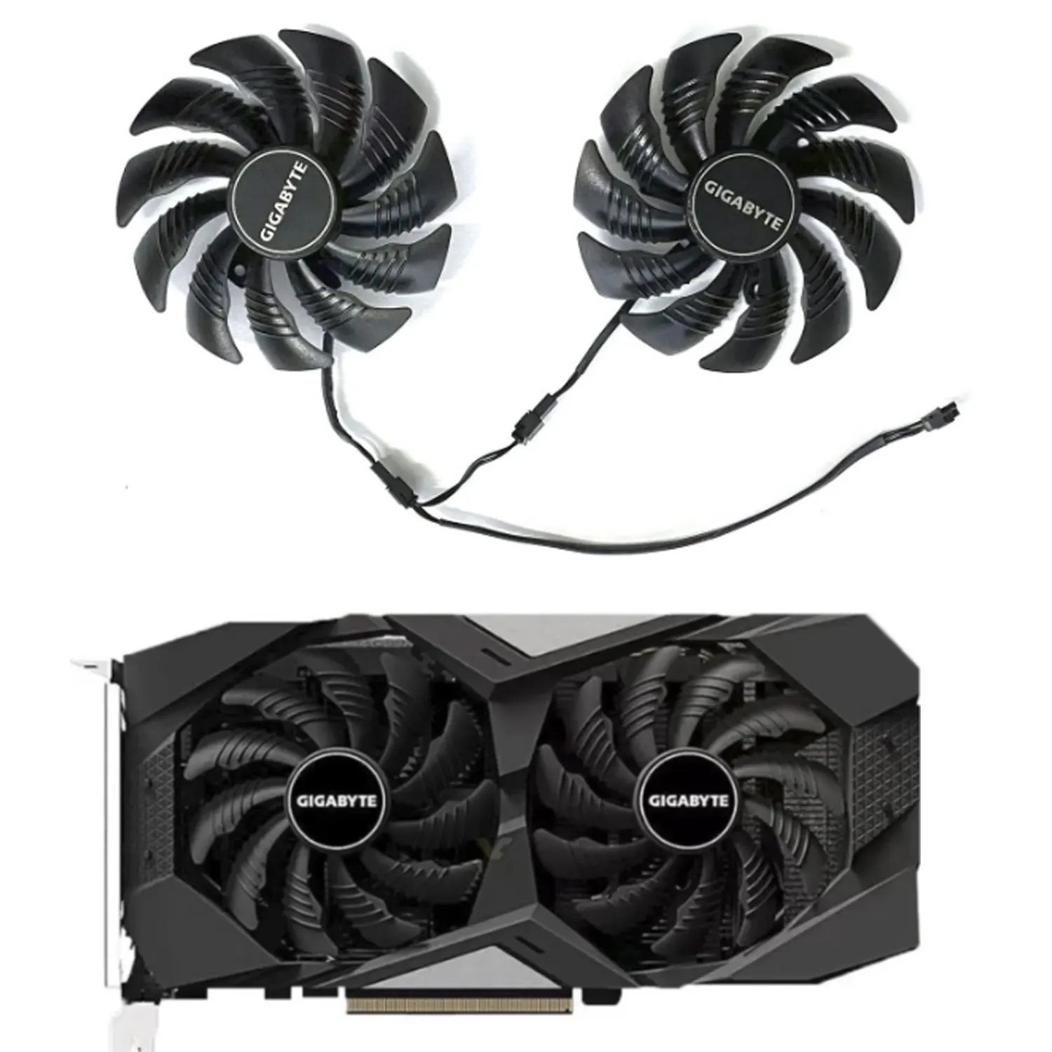 85Mm 3Pin Muslimex Gtx 1650 Nuova Ventola Gpu Adatta Per Gigabyte Gtx1650 Gtx 1650 Super Raffreddamento Della Scheda Grafica