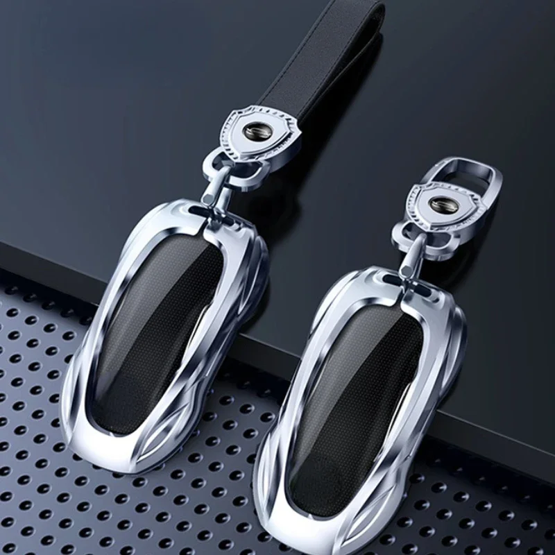 Zinc Alloy Car Key Protection Shell Tesla Model 3 Y S Model X