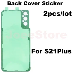 2 - Pack Waterproof Back Battery Cover Adhesive Stickers (2x For S21Plus)
