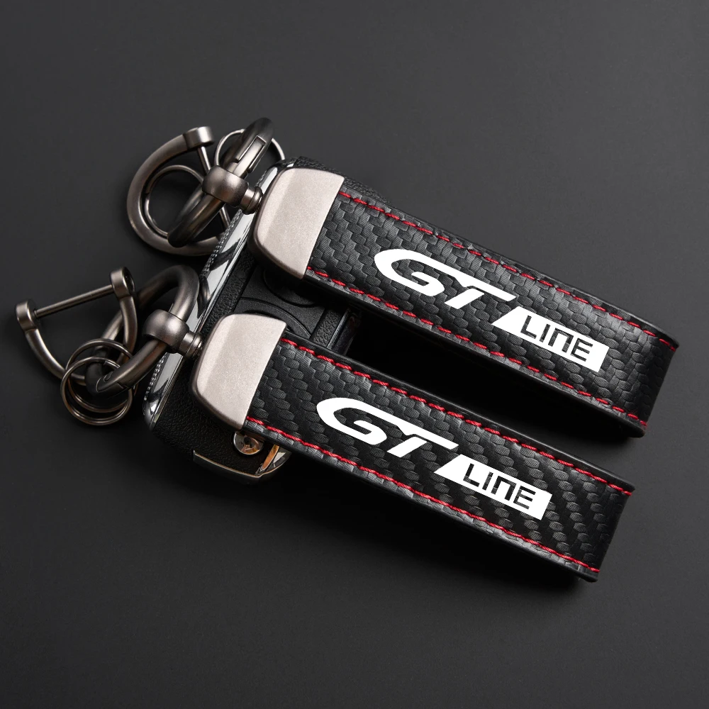 자동차 매는 밧줄 키 체인 열쇠 고리 자동차 액세서리 푸조 GT GTline 3008 308 T9 208 508 2008 Rifter 5008 207 206 408 108 4008