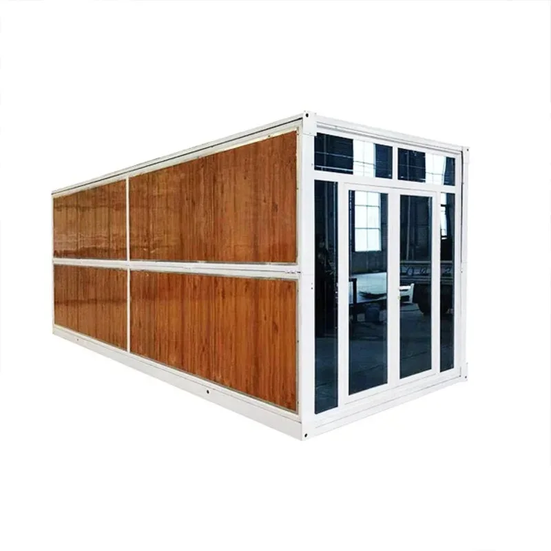 

Folding 20-foot Flat Prefabricated Building Modern Prefabricated Container House